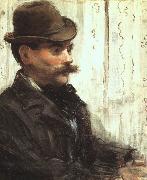 Edouard Manet Portrait of Alphonse Maureau oil painting